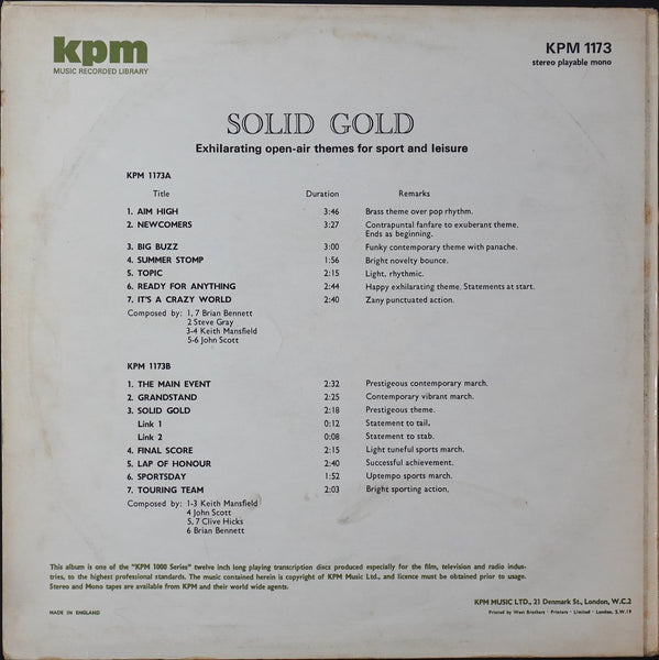 V/A - Solid Gold (LP)