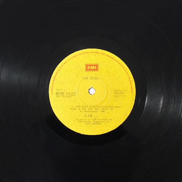 CJB - The Boss is Back (LP)
