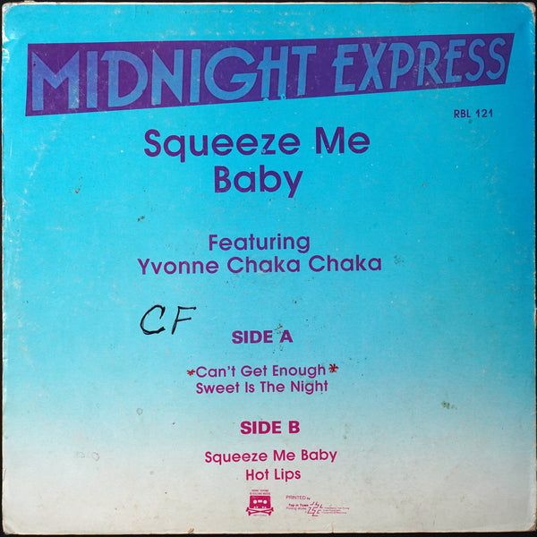 Midnight Express ‎– Squeeze Me Baby (LP)