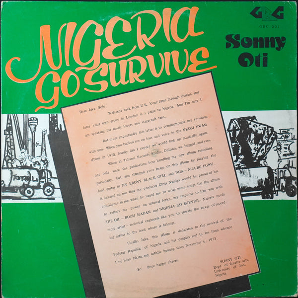 Sonny Oti – Nigeria Go Survive (LP)