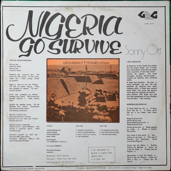 Sonny Oti – Nigeria Go Survive (LP)