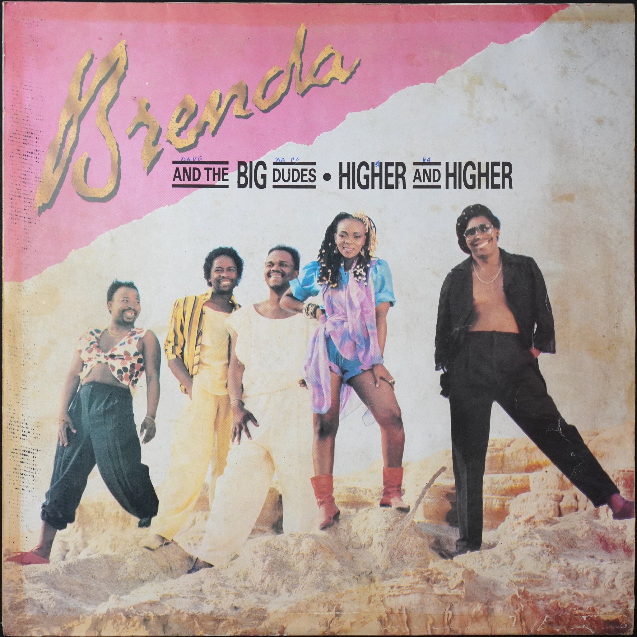 Brenda & The Big Dudes ‎– Higher And Higher (LP)